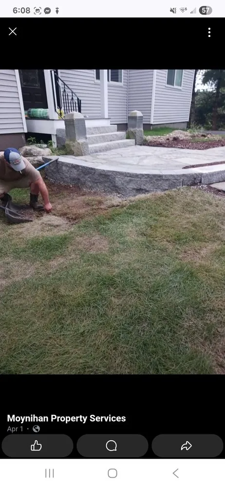 Local garden landscaping with custom design in Ashburnham, MA by Moynihan Property Services