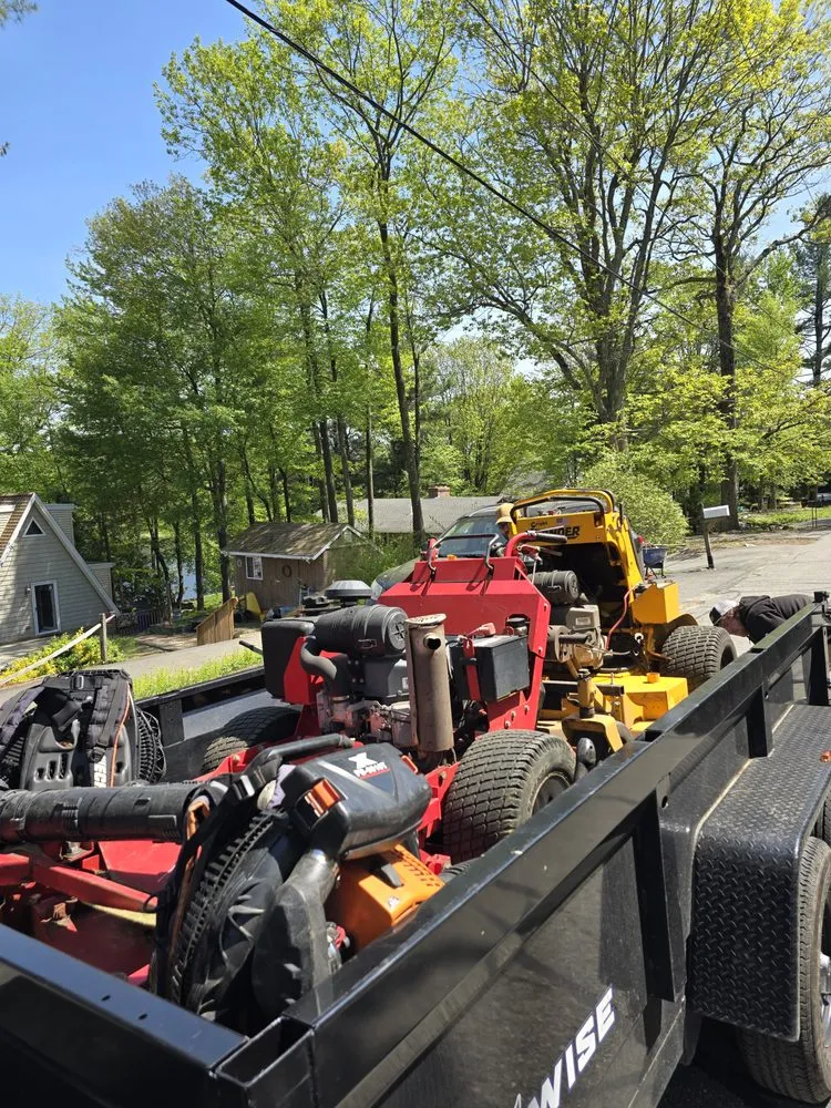 Professional landscape design with custom design across Ashburnham, MA - Moynihan Property Services