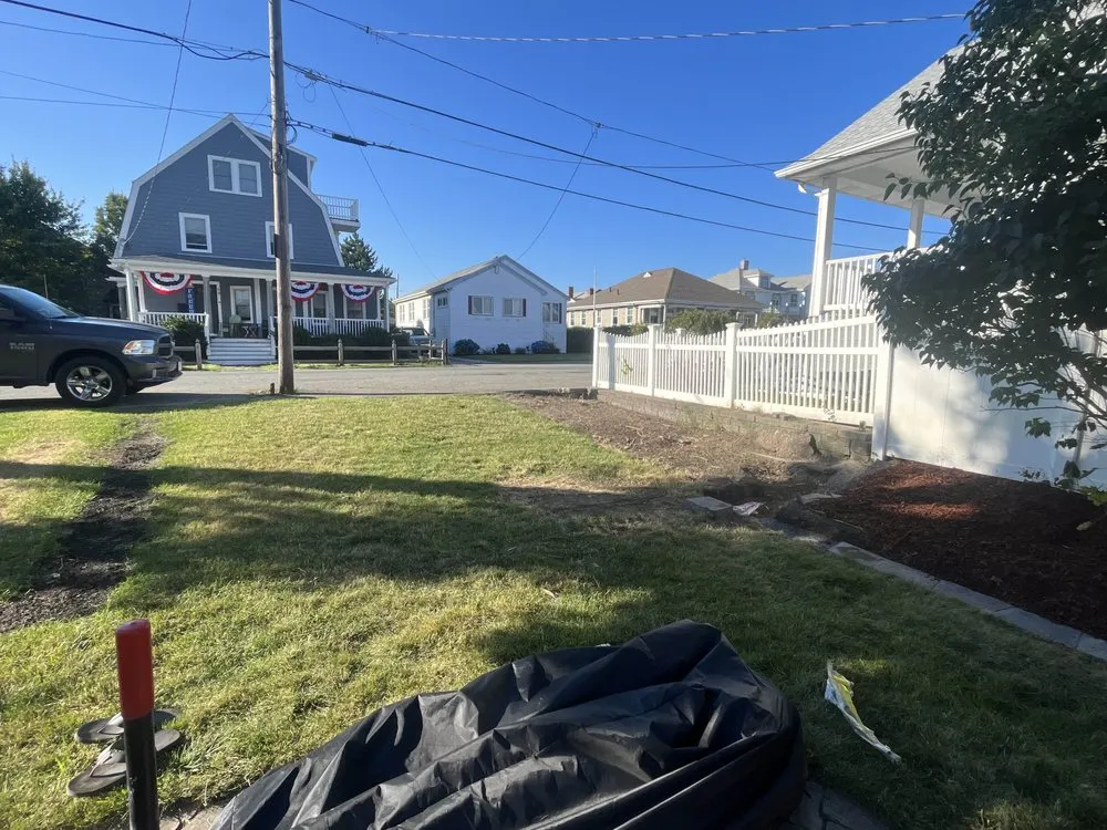 Custom residential landscaping in Hull, MA by MP Backyard Solutions