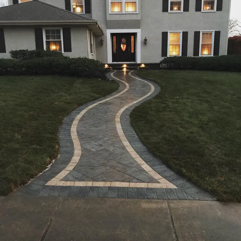 Custom landscape installation in Marlton, NJ - MPM Landscaping & Design