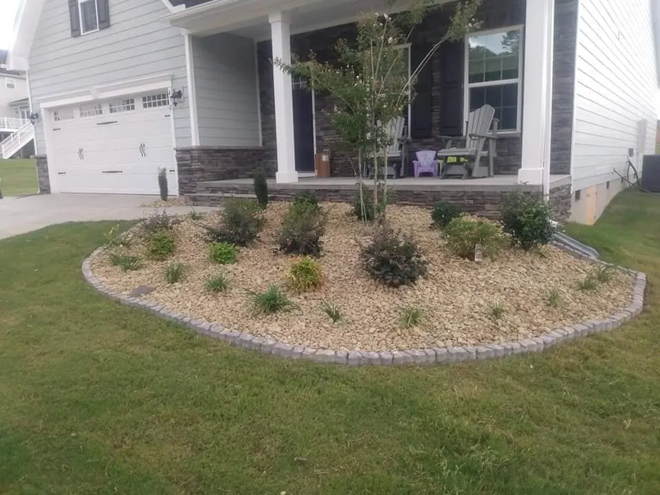 Custom yard cleanup service for outdoor upgrades in Simpsonville, SC by Mr. & Mrs. Lawn Care