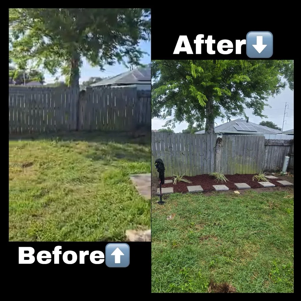 Top-rated outdoor landscaping for beautiful yards in New Orleans, LA by Mr and Mrs Grass