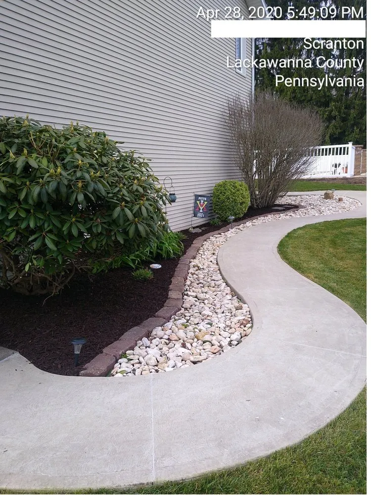 Affordable landscape design for homes across South Abington Township, PA - Mr. Bill & Son