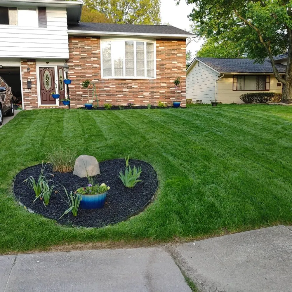 Trusted lawn mowing service with custom design across West Lafayette, IN - Mr B's Lawn Aeration