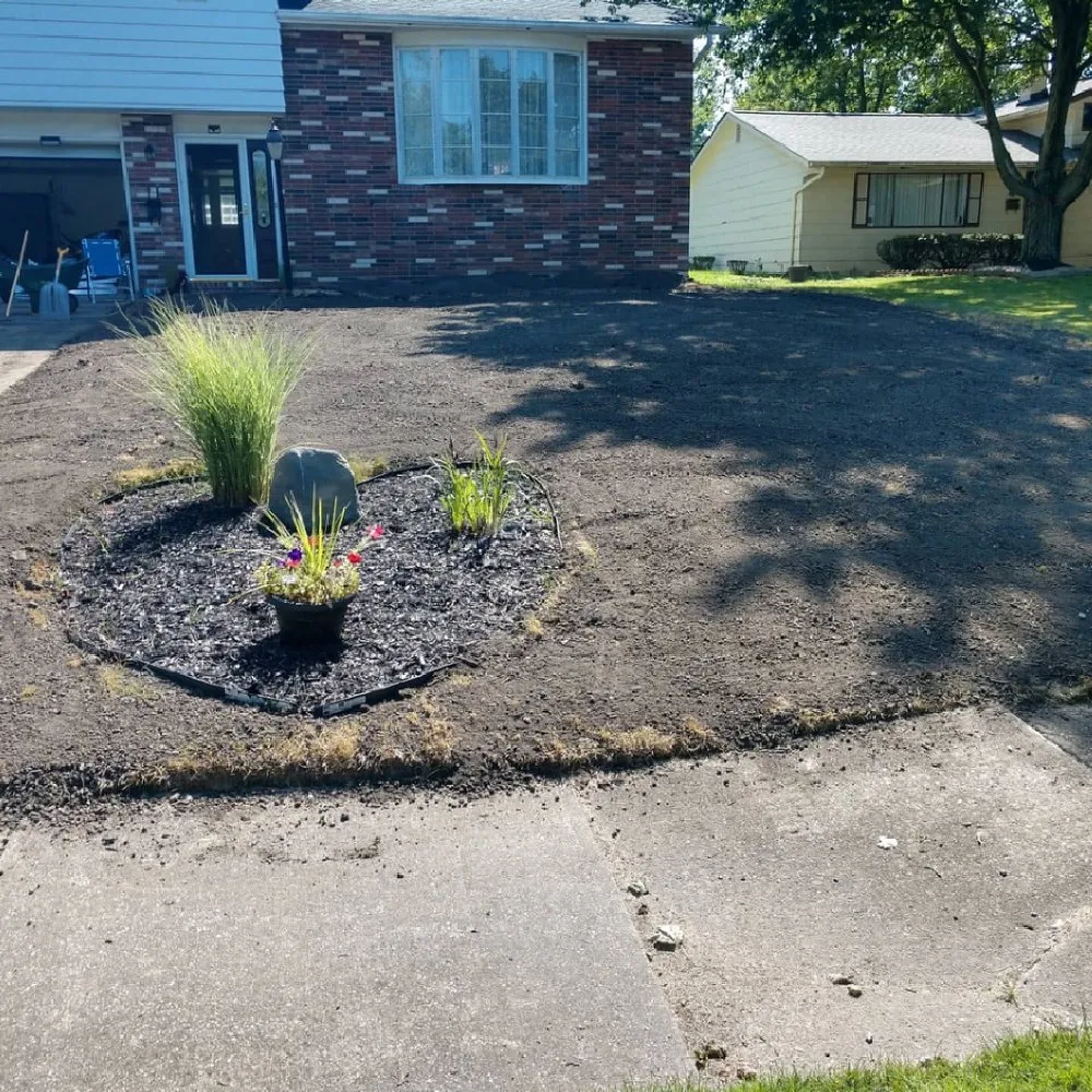 Custom outdoor landscaping near you in West Lafayette, IN by Mr B's Lawn Aeration