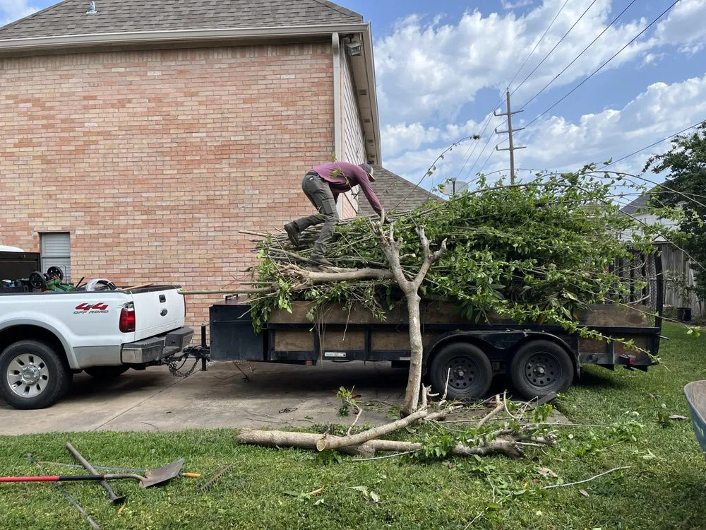 Professional residential landscaping with custom design across Stafford, TX - MR Concrete and Landscaping