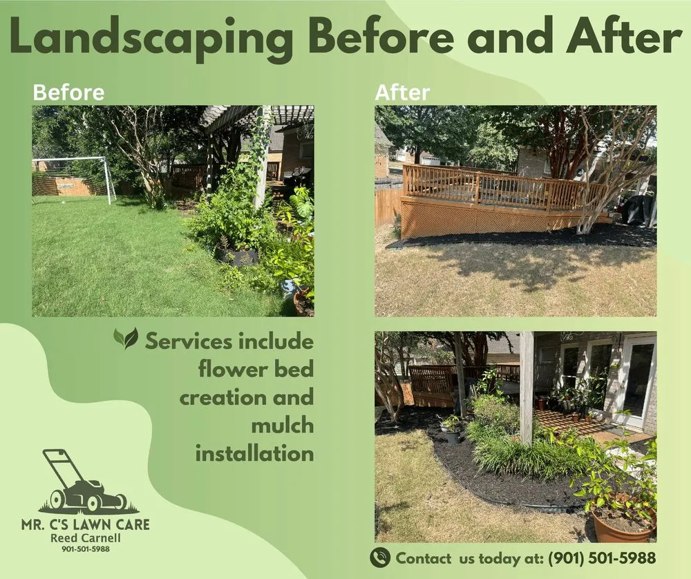 Local garden landscaping for outdoor upgrades in Memphis, TN by Mr C's Lawn Care