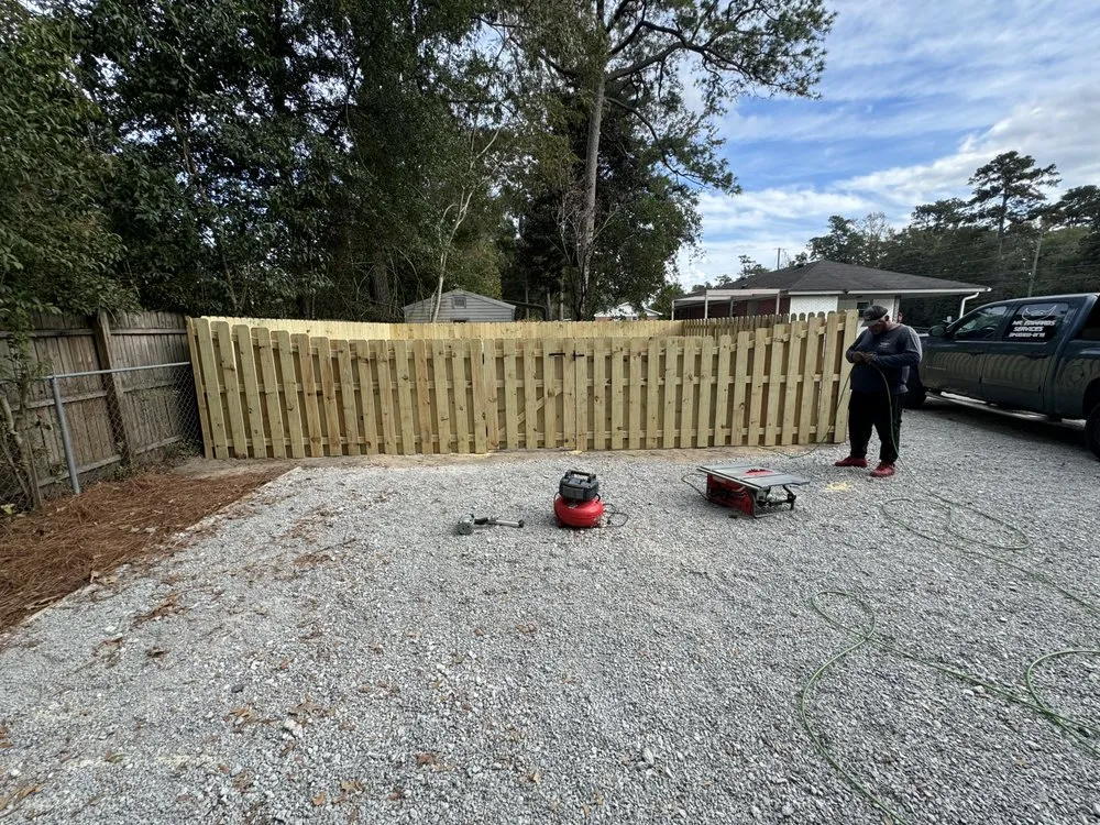 Expert yard cleanup service with custom design across Ladson, SC - Mr Edwards Services