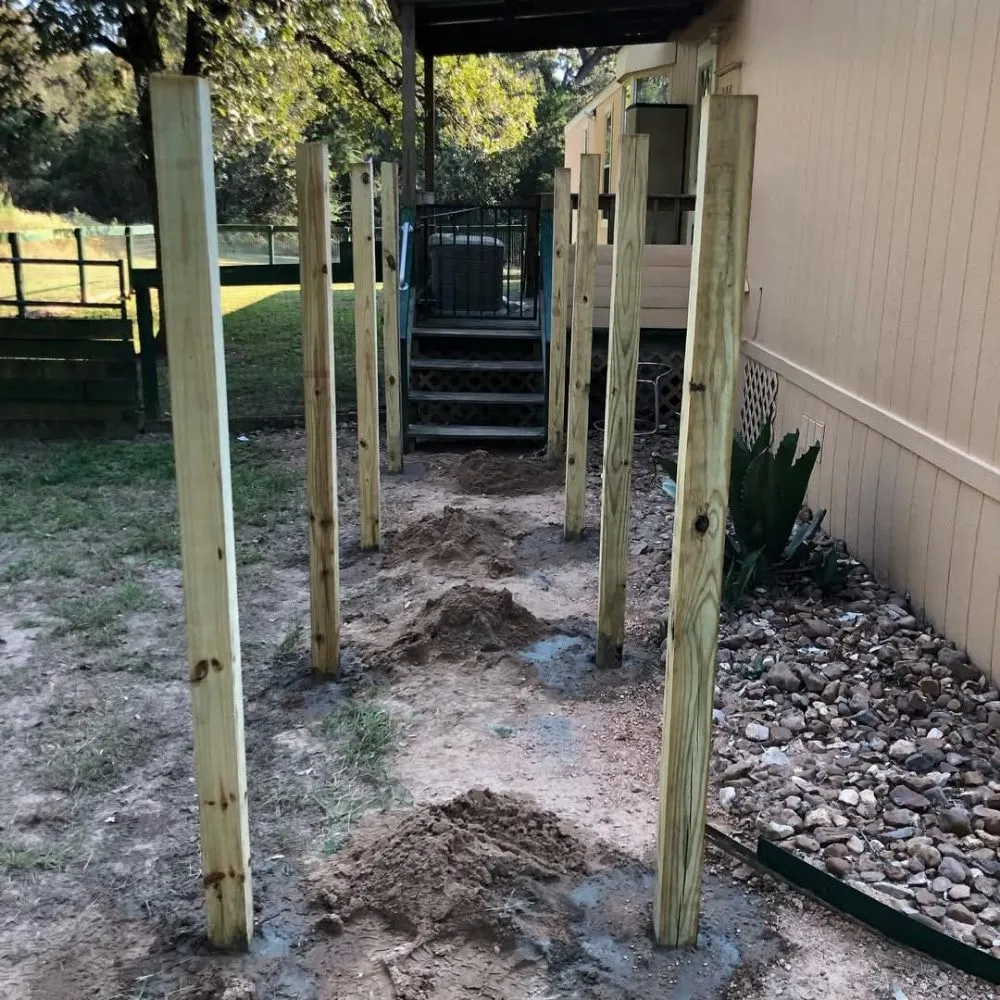 Professional outdoor landscaping for residential properties in Alleyton, TX by Mr Fitz It Handyman Service