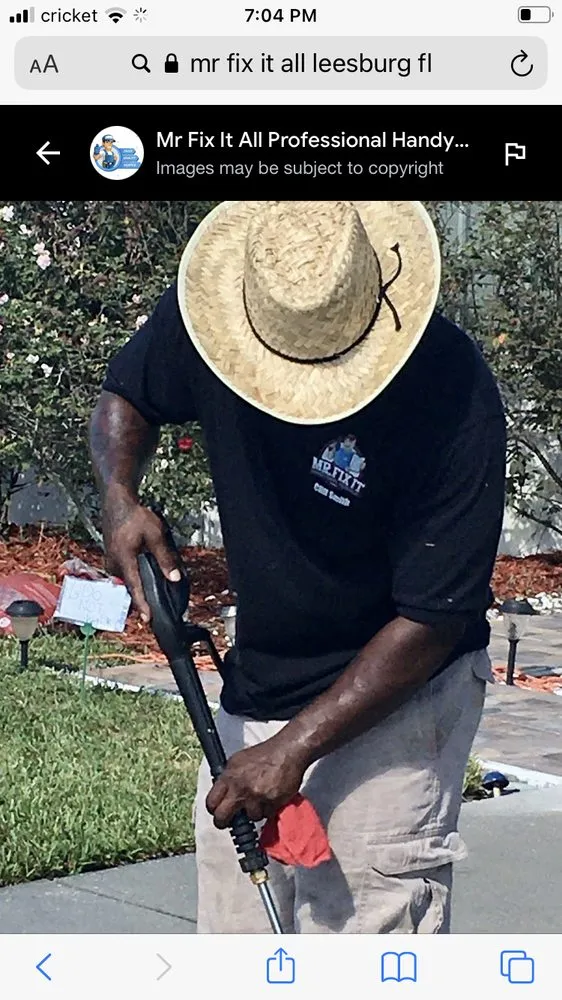 Top-rated garden landscaping in Leesburg, FL by Mr Fix It All