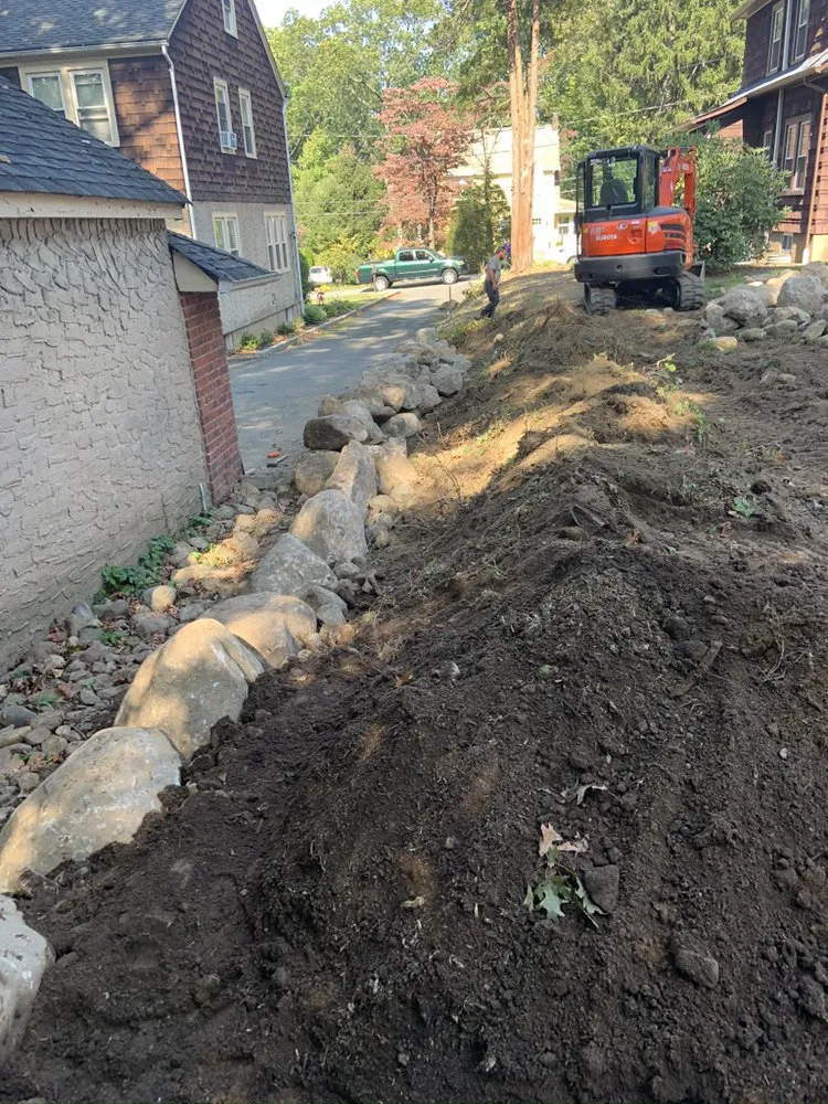 Top-rated outdoor landscaping with custom design in Suffern, NY by Mr Garcias Landscaping