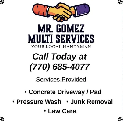 Mr Gomez Multi Services Logo