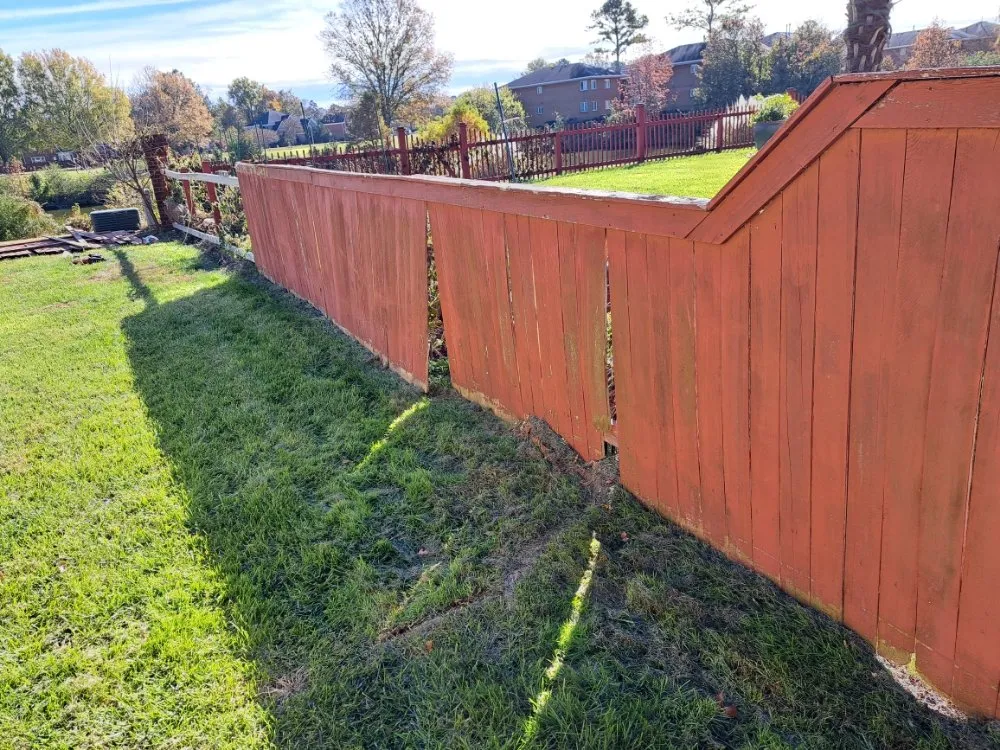 Custom landscape installation for residential properties in Portsmouth, VA by Mr Green Fences and Landscape