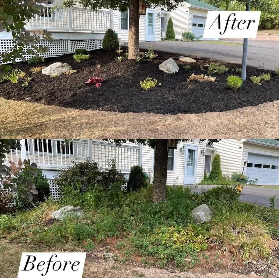 Custom yard maintenance for homes in Owego, NY by Mr. Green Landscaping & Lawn Care