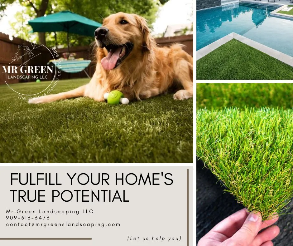 Top-rated lawn care service for beautiful yards in Menifee, CA by Mr. Green Landscaping