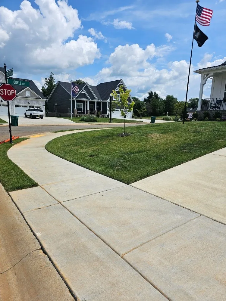 Professional outdoor landscaping in Orlinda, TN by Mr Greens Lawn Pro's