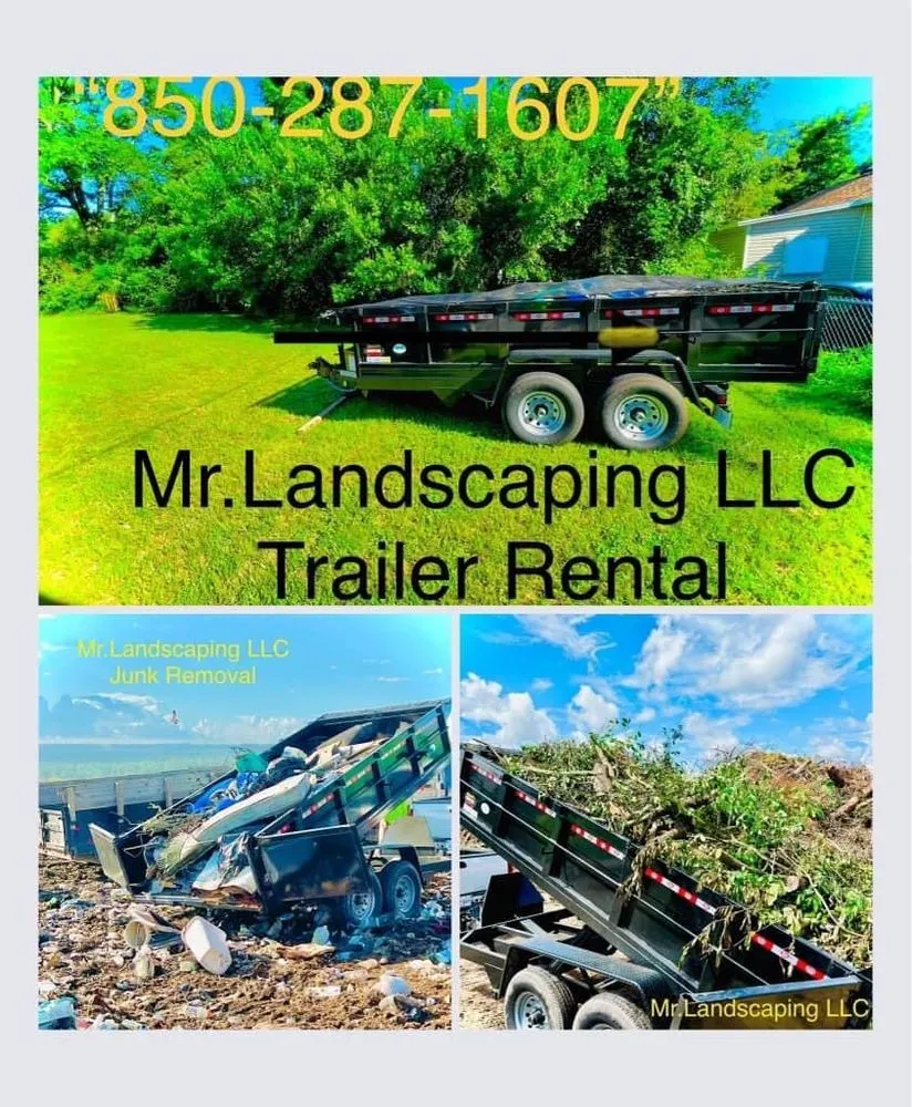 Affordable yard cleanup service for residential properties in Pensacola, FL by Mr Landscaping
