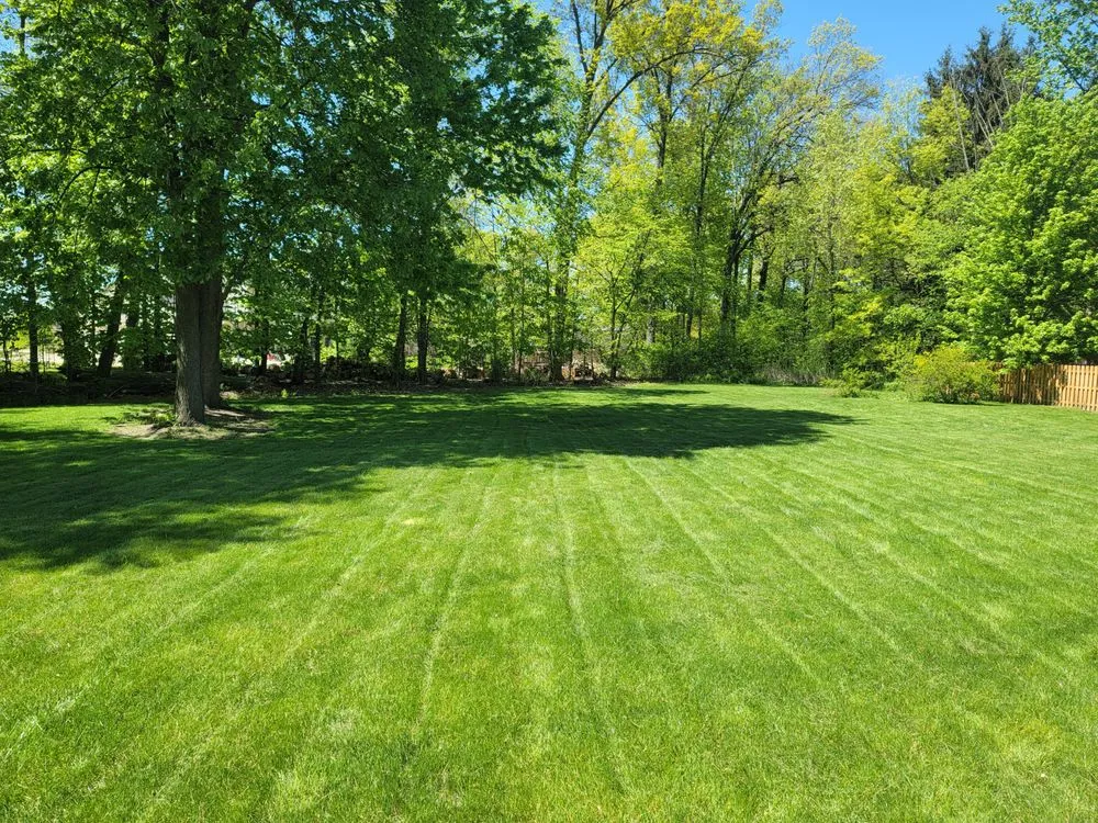 Professional lawn mowing service for residential properties in Olmsted Falls, OH by Mr Lawn Care