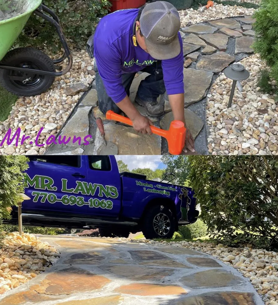 Professional outdoor landscaping experts serving Kennesaw, GA - Mr Lawns