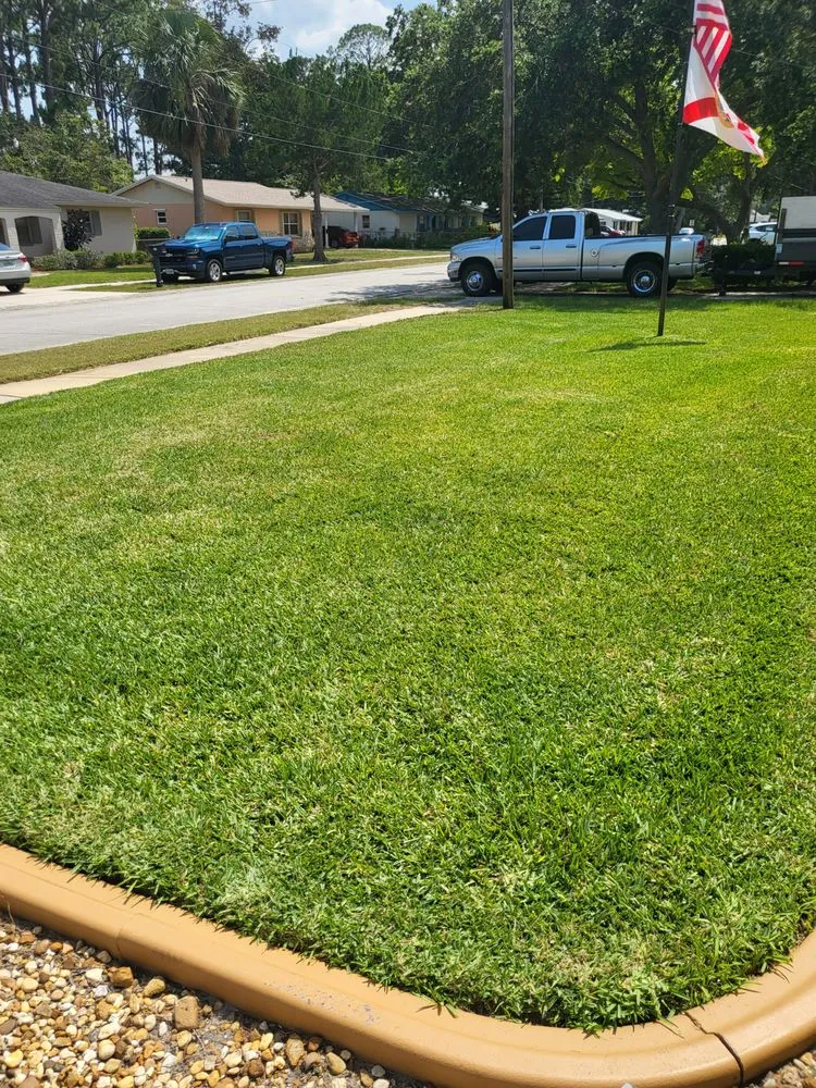 Affordable outdoor landscaping with custom design across New Smyrna Beach, FL - MR Lawns