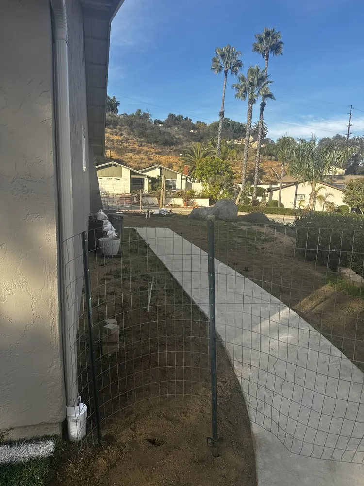 Custom garden landscaping for residential properties in Vista, CA by Mr. Martinez Landscaping