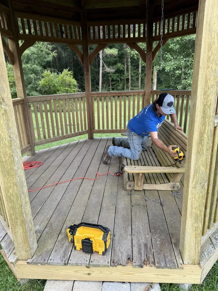 Custom outdoor landscaping for outdoor upgrades in Collins, MS by Mr Mendit