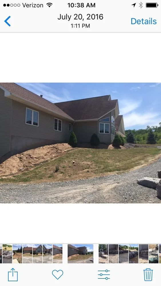 Custom landscape design in Lockport, NY by Mr Meticulous Landscape & Design