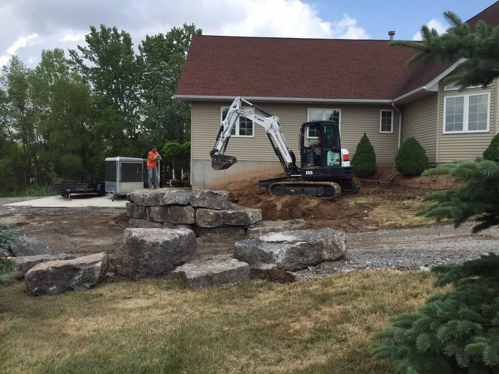 Top-rated lawn mowing service for homes in Lockport, NY by Mr Meticulous Landscape & Design