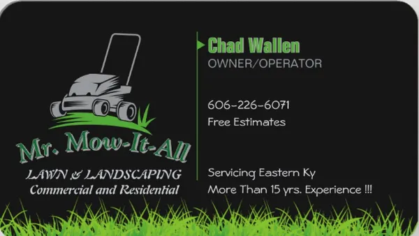 Mr Mow It All Logo