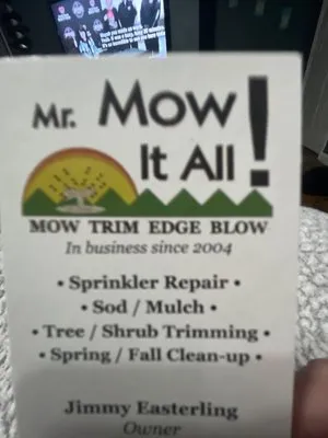 Mr. mow it all
