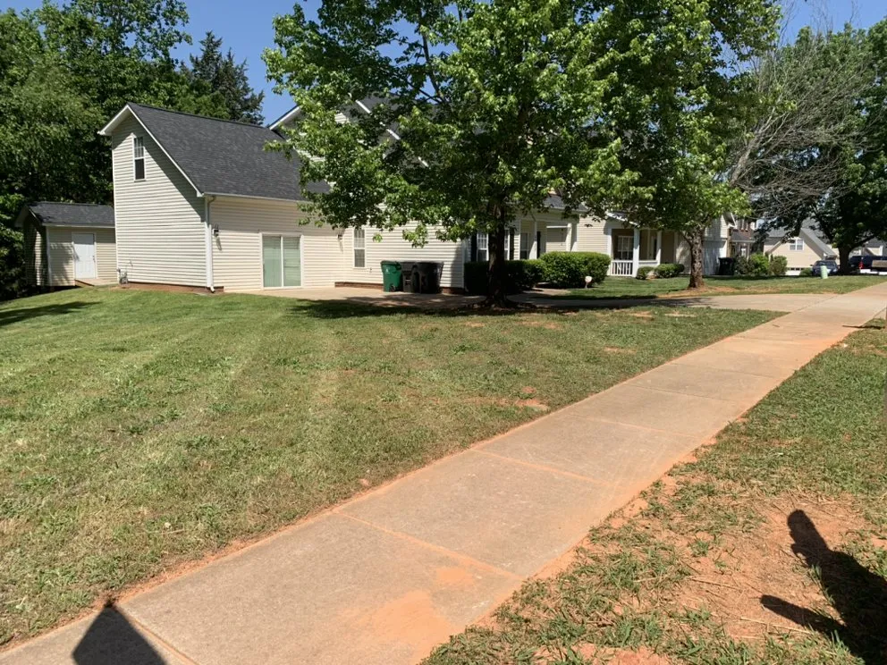 Custom landscape design in Charlotte, NC by Mr. Mowbile Lawn Care