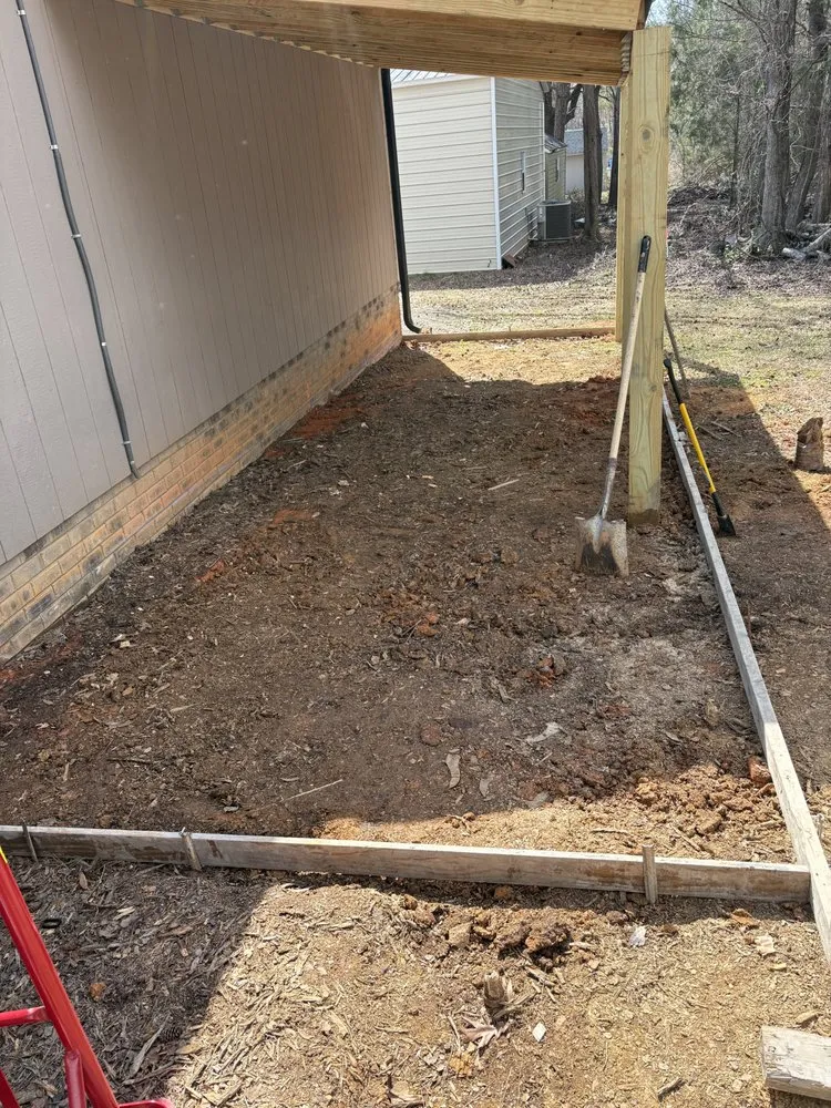 Affordable garden landscaping for residential properties in Charlotte, NC by Mr. Mowbile Lawn Care