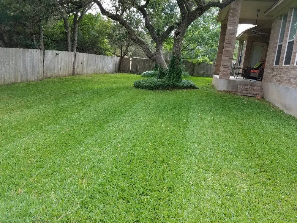 Reliable lawn mowing service for year-round maintenance in Kyle, TX by Mr. Nate's Yard Garden and More