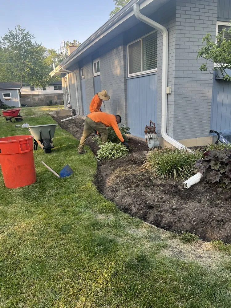 Expert landscape installation in Aurora, IL - Mr Power wash and landscaping