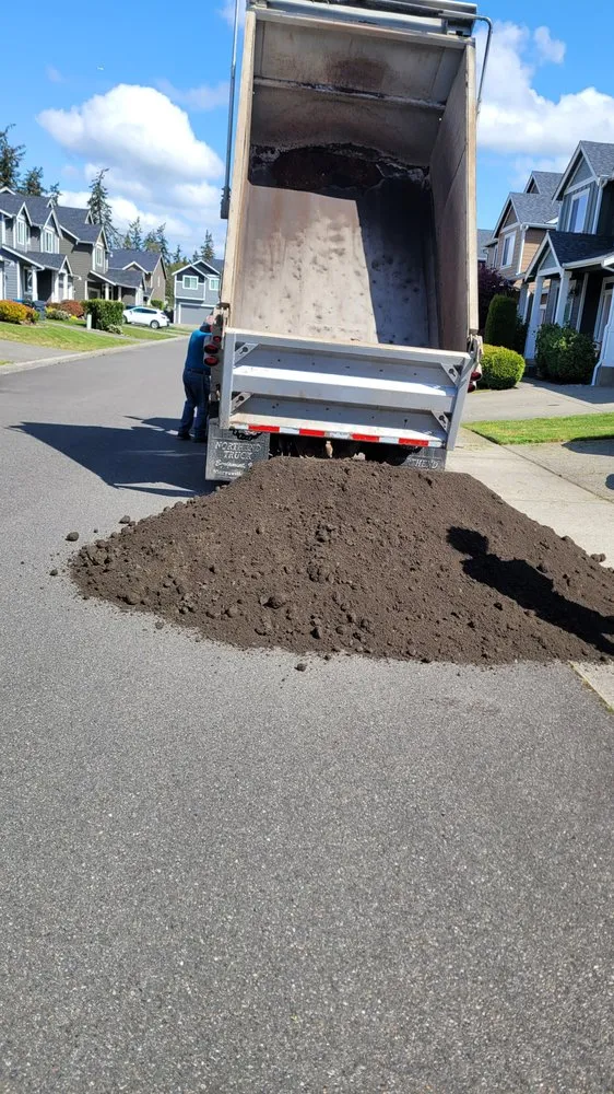 Custom yard cleanup service for beautiful yards in Spanaway, WA by Mr. P's Lawn Care Service