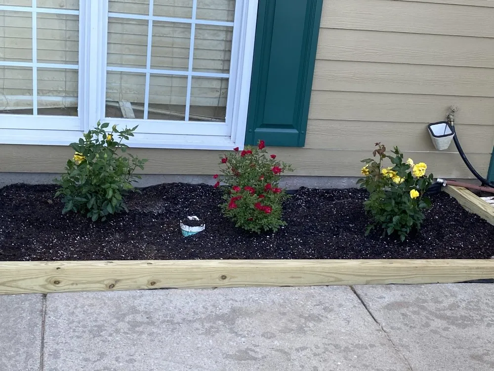 Professional garden landscaping in Phenix City, AL by Mr Rodgers Lawn Care and Pressure Washing