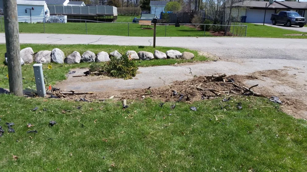 Professional landscape installation for residential properties across Clarkston, MI - Mr. Stump