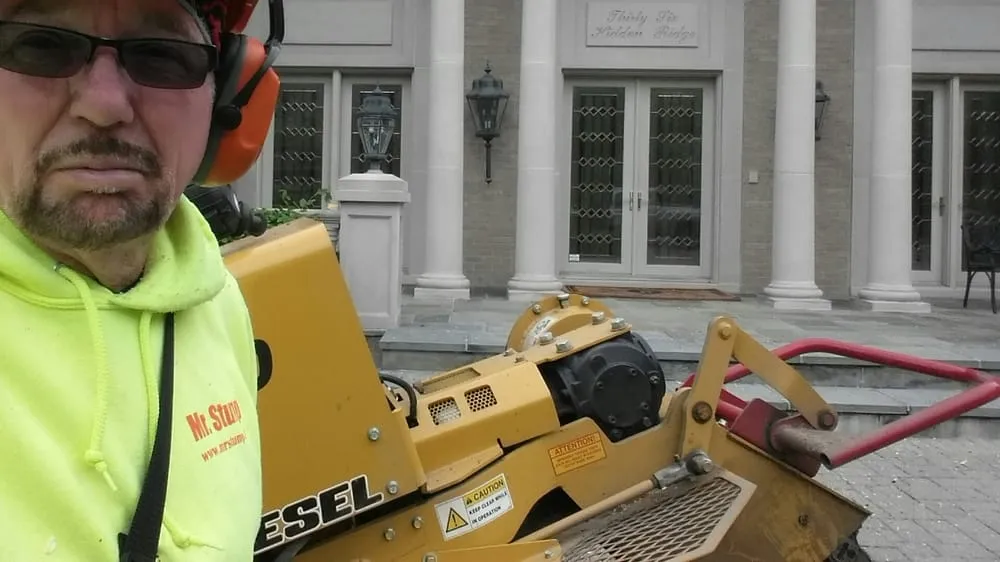 Affordable landscape installation in Clarkston, MI by Mr. Stump