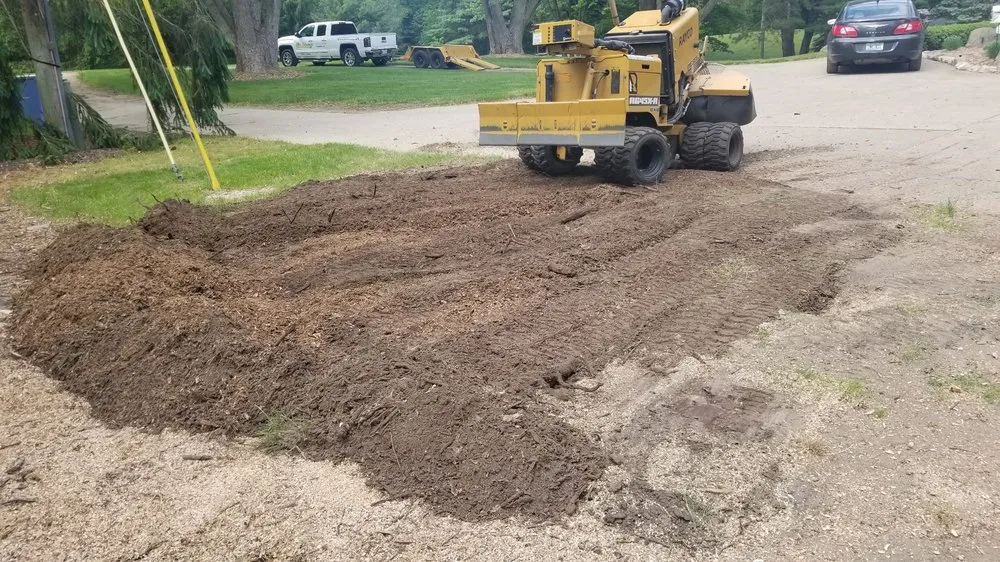 Expert garden landscaping with custom design across Clarkston, MI - Mr. Stump