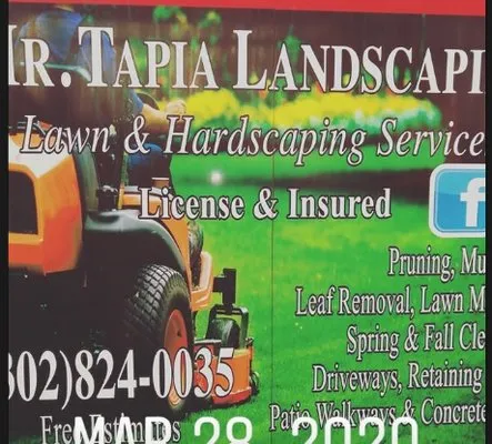 Mr. Tapia Landscaping Logo