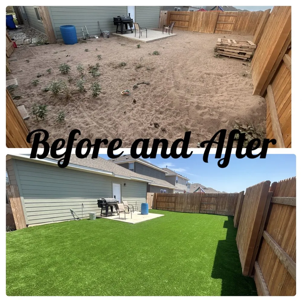 Professional landscape installation in Bastrop, TX - Mr Tibbs Landscaping