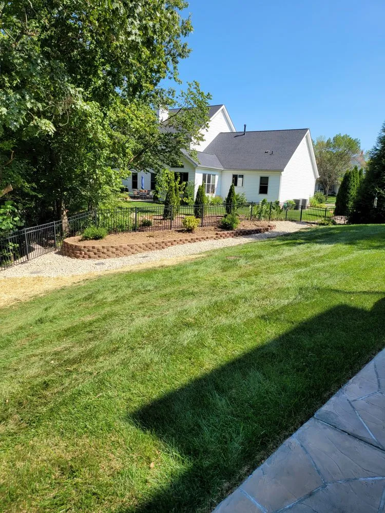 Professional lawn mowing service with custom design across Dittmer, MO - Mr Tree Service