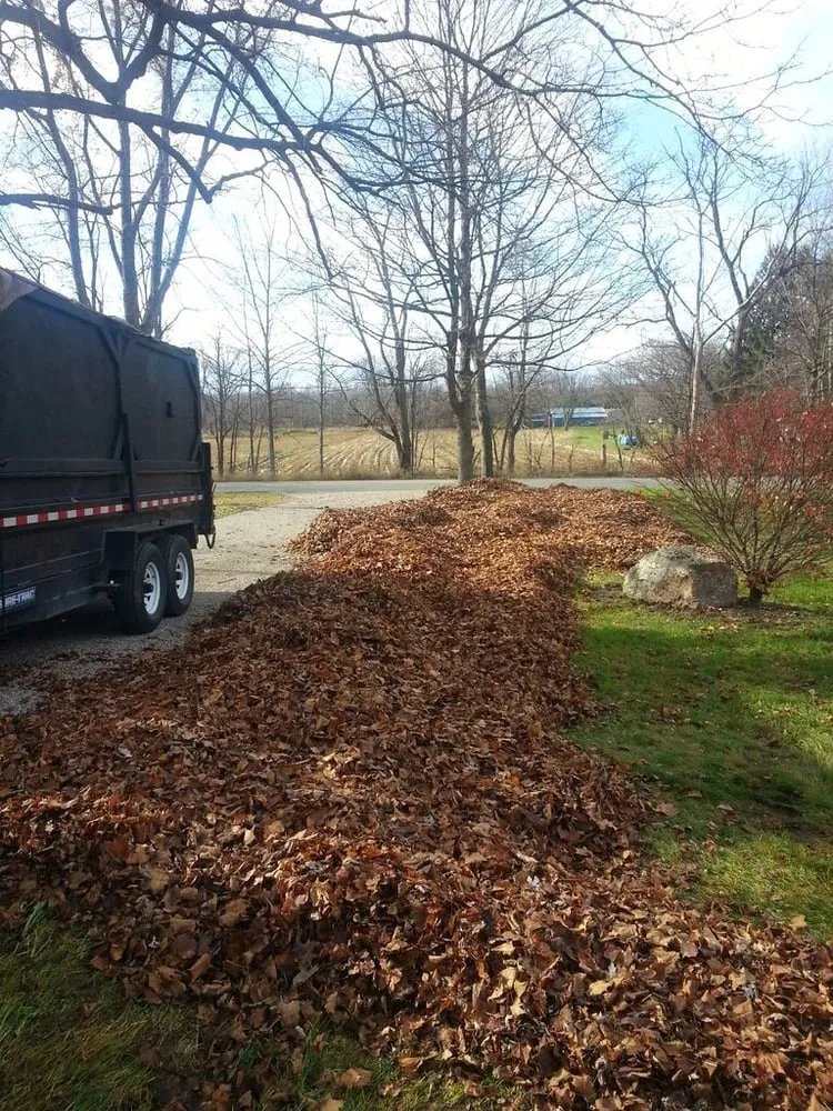 Custom landscape installation in Leslie, MI - Mr Winter Snow Services