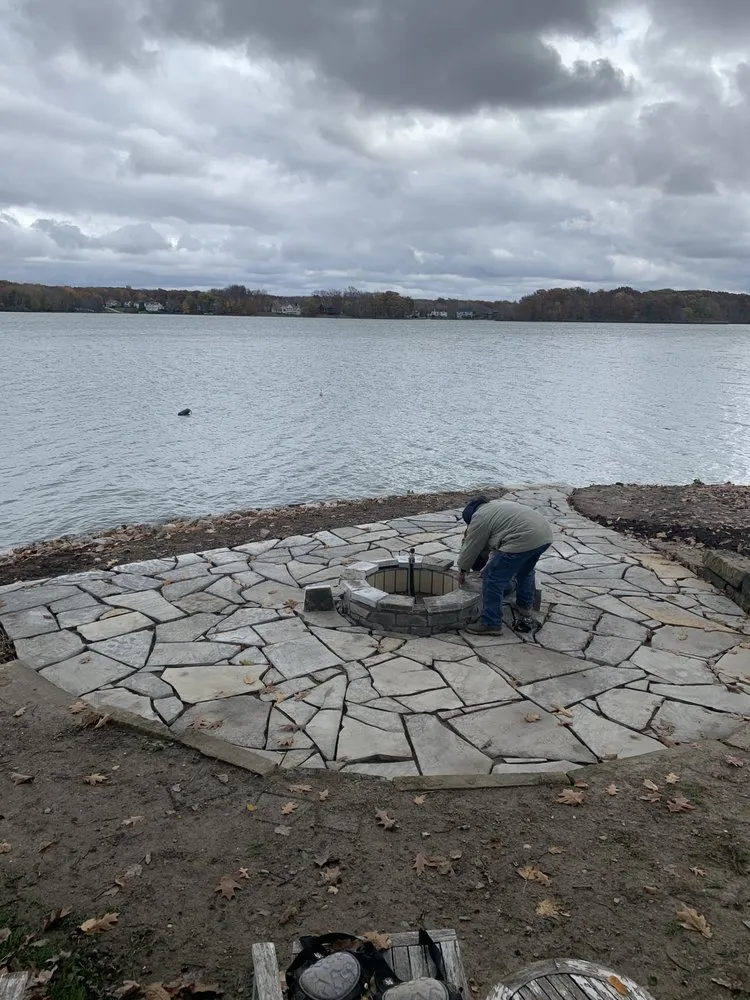 Custom landscape installation for outdoor upgrades across Indianapolis, IN - Mr X Landscaping