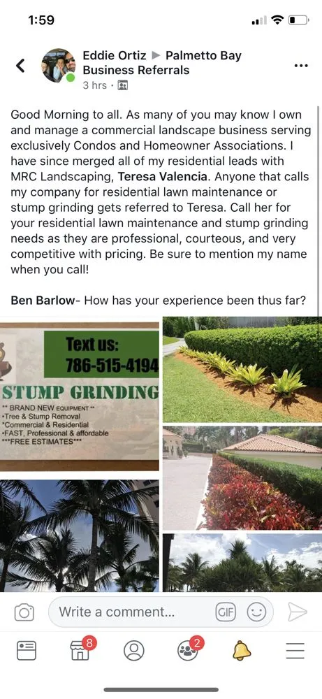 Expert landscape design for homes in Miami, FL by MRC LANDSCAPING