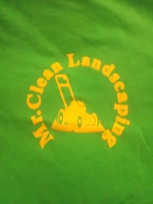 Mr.Clean Landscaping Logo