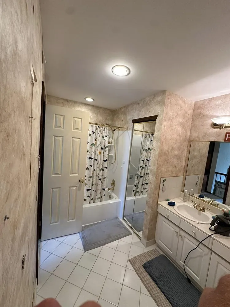 Professional landscape installation with custom design in Newtown, PA by Mr.Cool Tool