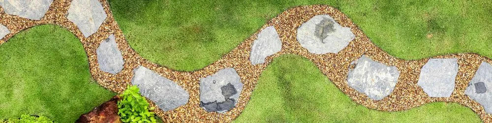 Professional garden landscaping with custom design in North Ogden, UT by MRK Landscape