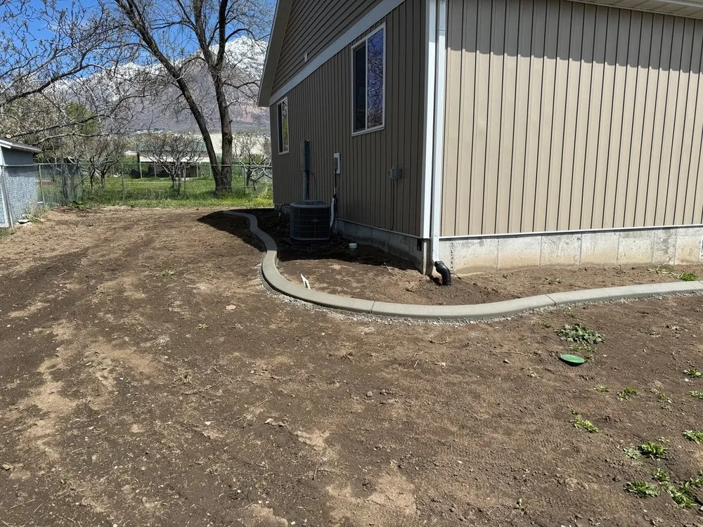 Professional garden landscaping in North Ogden, UT by MRK Landscape