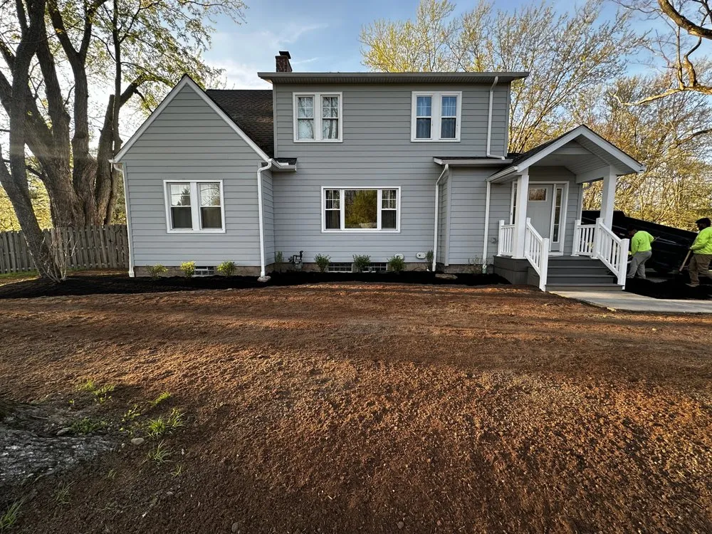 Custom outdoor landscaping in Mentor, OH by MRK Landscaping & Snowplowing